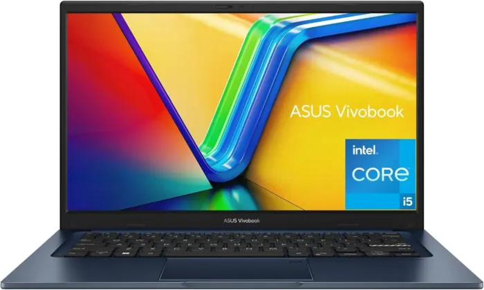 ASUS 2023 Vivobook 14 Laptop, 14” FHD (1920 x 1080) Display, Intel Core i5-1235U CPU, Intel Iris Xᵉ Graphics, 8GB RAM, 256GB SSD, Windows 11 Home, Quiet Blue, F1404ZA-AS51 - Image 2