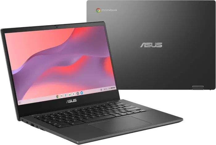 ASUS Chromebook CM14 Laptop, 14" HD Anti-Glare Display (1366x768), MediaTek Kompanio 520, 4GB RAM, 64GB eMMC, ChromeOS, Gray, CM1402CM2A-DS44, Gravity Grey - Image 2