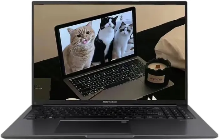 ASUS Vivobook 16" WUXGA IPS Notebook, Intel i7-1355U, Deca-Core, 16GB RAM, 1TB SSD, Indie Black, Intel Iris Xe Graphics, TWE Mouse Pad - Image 2