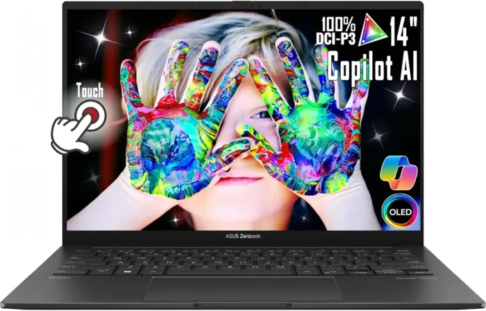 ASUS Zenbook 14 WUXGA Touch AI Ready OLED Business Laptop, 14Cores Intel Ultra 5-125H(Beats i7-1370P), Win11, Wi-Fi 6E, FHD IR Webcam, 2X Thunderbolt 4, w/Mousepad (8GB LPDDR5 RAM | 512GB PCIe SSD) - Image 2