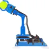Adeept 5DOF Robotic Arm Kit Compatible with Arduino IDE, Programmable DIY Coding STEM Educational 5 Axis Build Robot Arm, Robot Starter Kit with OLED Display Processing Code and Tutorials - Blue