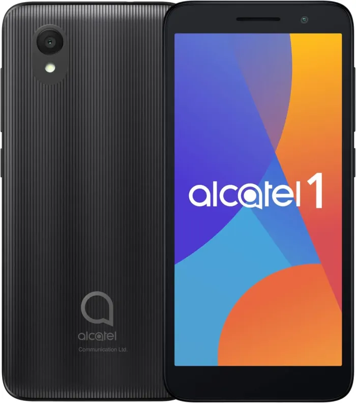 Alcatel 1 (16GB) 5.0" Full View Display - Removable Battery - Dual SIM GSM Unlocked US & Global 4G LTE International Version - Volcano Black - Image 2