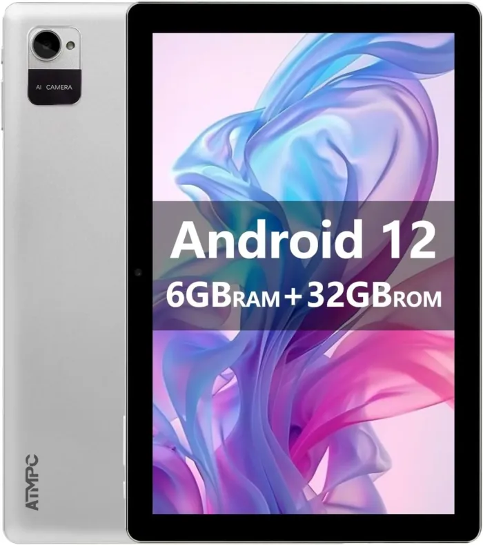 Android Tablet 10 Inch, 6GB (2+4 Expand) RAM 32GB ROM & 512GB Expandable Android 12 Tablet, 1280x800 IPS HD Touch Screen Tablets, 2+5Mp Dual Camera, WiFi 6, BT5.2, 6000Mah Long Lasting Battery - Image 2