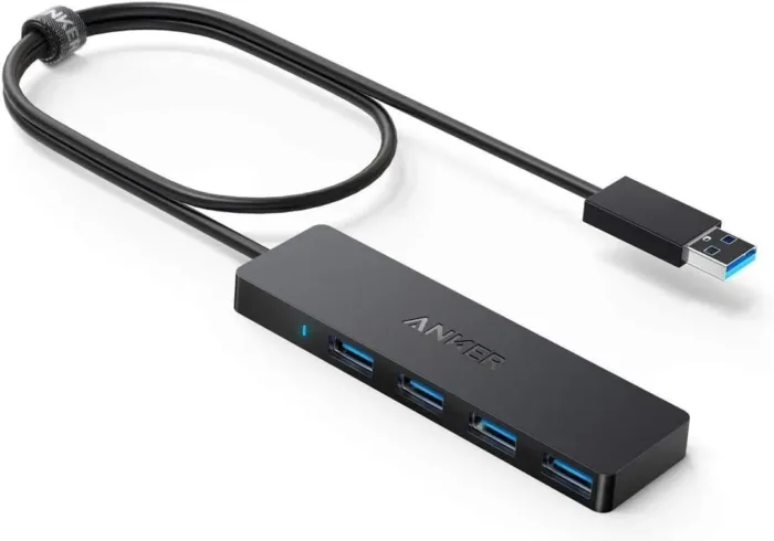 Anker USB Hub 4 Ports, Multiple USB 3.0 Hub, USB Splitter for Laptop, Extender for A Port Laptop, PC, Desktop and More [Charging Not Supported](2ft USB-A) - Image 2