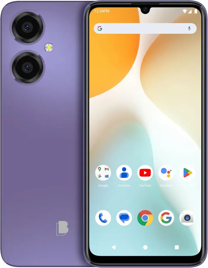 BLU G64 | 2024 | All-Day Battery | Unlocked | 6.8” HD+ Infinity Display | 256GB | Dual 50MP Camera | US Warranty| Purple - Image 2