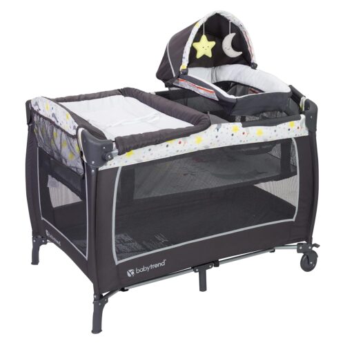 Baby Trend Lil’ Snooze Deluxe II Nursery Center, Twinkle Twinkle Little Moon