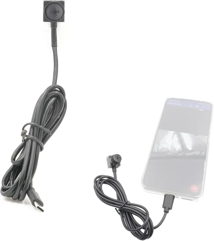 Button Camera 1080P Wearable Camera External Phone Camera for Android Smartphone(Type-C only) Indoor and Outdoor Use - Image 2
