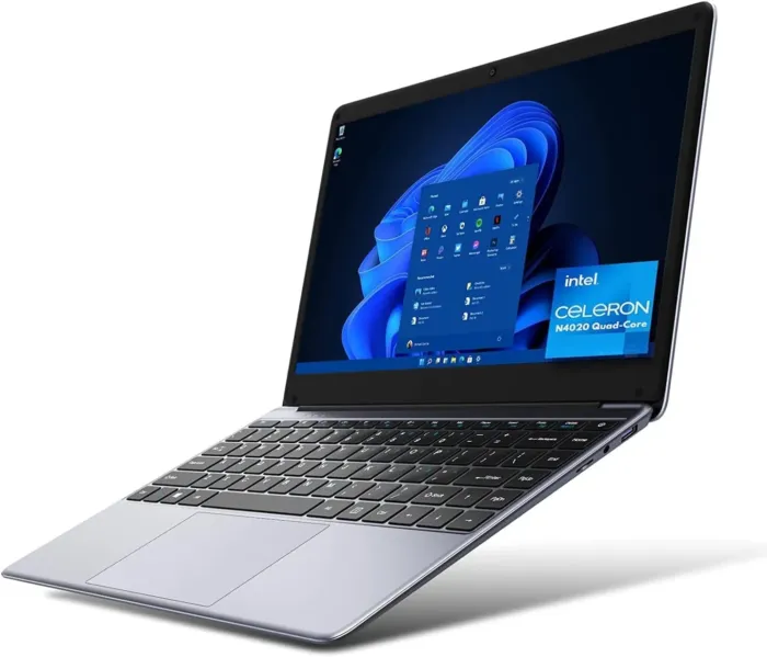 CHUWI HeroBook Pro 14.1'' Laptop, 256GB SSD 8GB RAM, Windows 11 Laptops, 2TB SSD Expand, Intel Celeron N4020(up to 2.8GHz), 2K FHD IPS Display, Ultra Slim, Mini-HDMI, 5G WiFi, USB3.0, Webcam,TF Card - Image 2