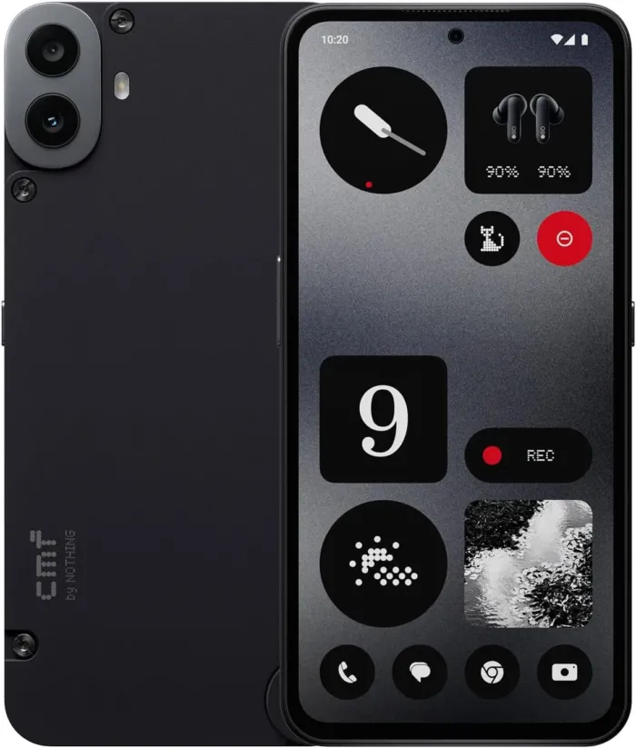 CMF Phone 1 8+256GB - Unlocked Smartphone with 50 MP Rear Camera with Ultra XDR, 6,67" Super AMOLED Display and Nothing OS 2.6 - Black - Image 2