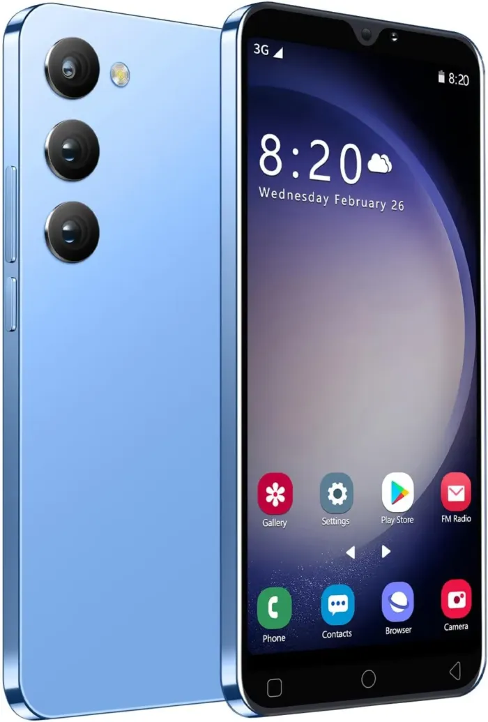 Cheap Mobile Phones, 5.0 Inch, Android 9.0, Dual SIM Dual Camera, Quad Core, 16GB ROM【Expandable up to 128GB】, Support WiFi/Bluetooth/FM, Face Unlocked Phones (Blue) - Image 2