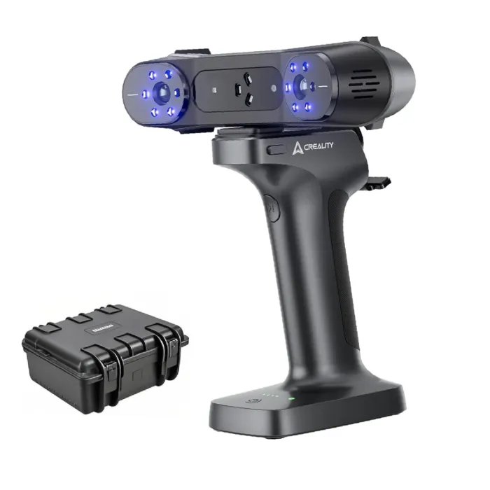 Creality 3D Scanner Raptor Pro and Scan Bridge Wireless Scanning for 3D Scanning, High Precision 0.02mm, 60FPS Scanning Speed, 22+7 Blue Laser Lines - Image 2