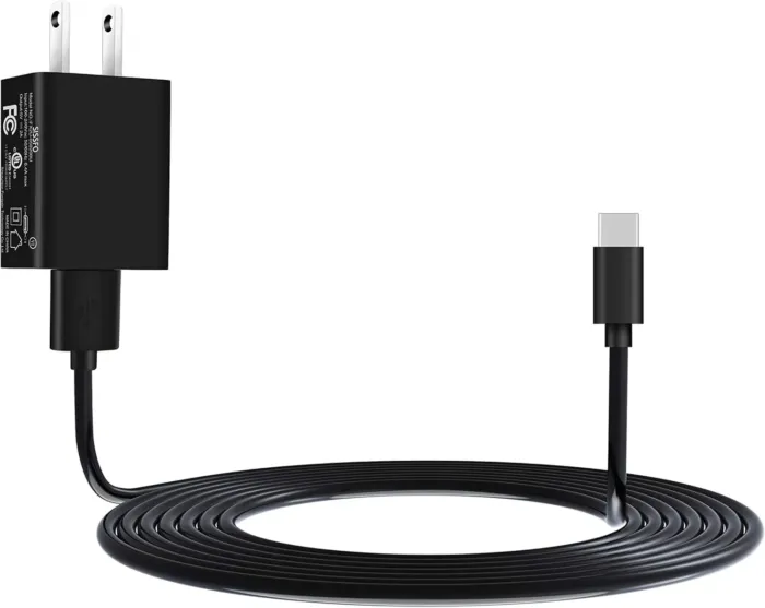 Fast Charger with 6Ft USB Type-C&Micro USB Cable for Charging All-New Fire 6 HD 7 8 10/Fire Max 11-13th Gen/Fire HD 7 8 10Plus/Kids Edition Kids Pro/All E-Reader,Oasis,Paperwhite/Samsung Galaxy Tab A - Image 2