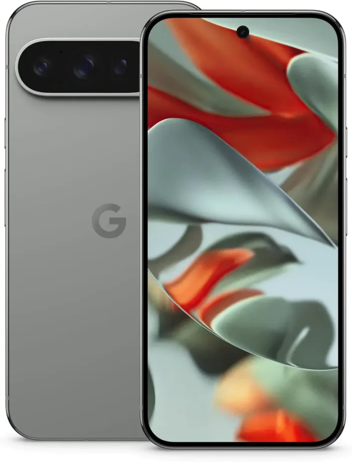 Google Pixel 9 Pro XL - Unlocked Android Smartphone with Gemini, Triple Rear Camera System, 24-Hour Battery, and 6.8" Super Actua Display - Hazel - 128 GB - Image 2