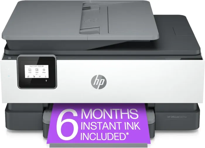 HP OfficeJet 8015e Wireless Color All-in-One Printer, 6 months of Instant Ink included - Image 2