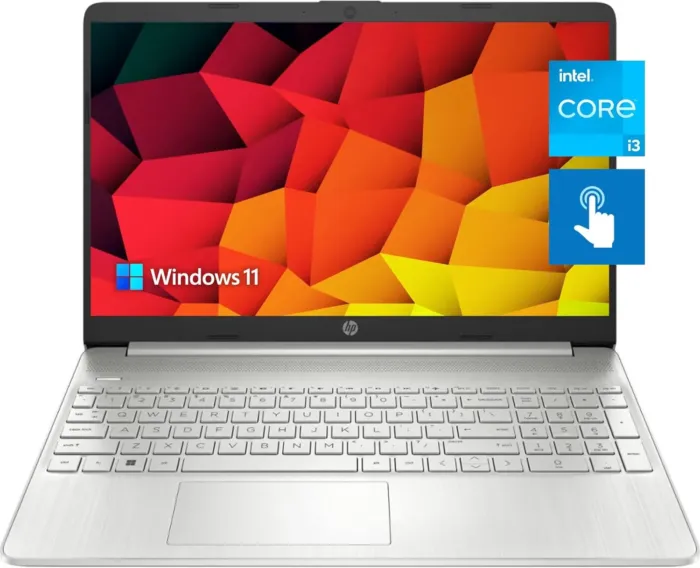HP Pavilion 15.6" HD Touchscreen Anti-Glare Laptop, 16GB RAM, 256GB SSD Storage, Intel Core Processor up to 4.1GHz, Up to 11 Hours Long Battery Life, Type-C, HDMI, Windows 11 Home, Silver - Image 2