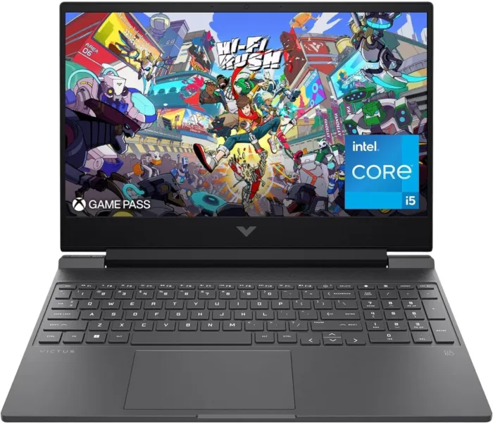HP Victus 15.6" Full HD 144Hz Gaming Laptop, Intel Core i5-12450H, NVIDIA GeForce RTX 3050,16GB RAM, 512GB PCIe SSD, Wi-Fi 6, Backlit Keyboard,Windows 11 Pro, Performance Blue - Image 2