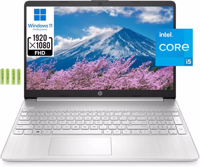 HP Windows 11 Pro 15 15.6" FHD Business Laptop Computer,11th Gen Intel Core i5-1135G7, 16GB RAM 512GB SSD, Intel Iris Xe Graphic, Numeric Pad, Long Battery Life, Wi-Fi 5, Bluetooth 4.2, USB, w/Battery - Image 2