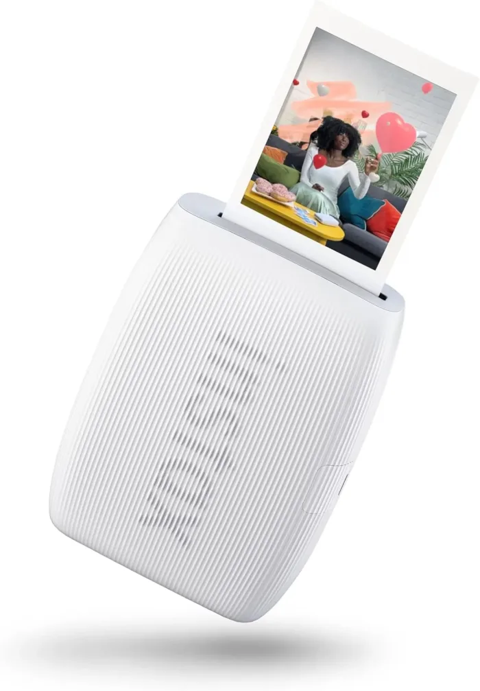 INSTAX Mini Link 3 Smartphone Photo Printer, Clay White