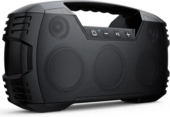IPX7 Waterproof Bluetooth Speaker, 40W(60 Peak) Portable Wireless Speakers with Subwoofer, 32H Playtime, Stereo Loud Sound, Deep Bass, Bluetooth 5.0 with Handle for Pool, Beach, Outdoor, Gifts - Image 2