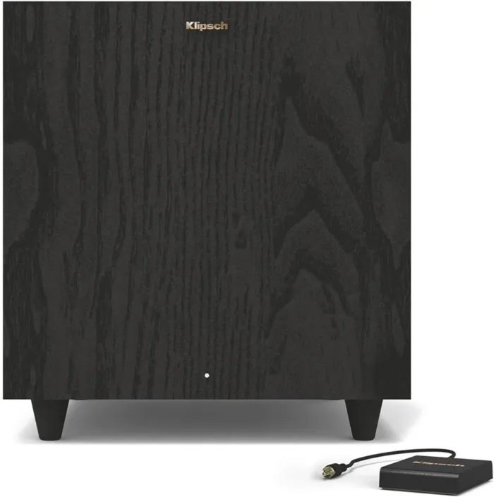 Klipsch R-80SWi 8-inch 150W Wireless Subwoofer with High Performance Driver for Deep Bass Black - Image 2