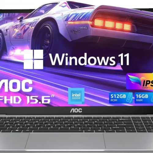 Laptop Computer 16GB RAM 512GB SSD Work Laptops 15.6 Inch FHD Screen Premium Laptop (Up to 3.6GHz) Windows 11 Laptop Computer, Light&Thin, Metal Shell, Webcam, Type-C, USB3.2