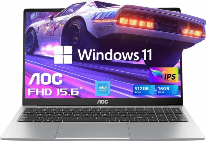 Laptop Computer 16GB RAM 512GB SSD Work Laptops 15.6 Inch FHD Screen Premium Laptop (Up to 3.6GHz) Windows 11 Laptop Computer, Light&Thin, Metal Shell, Webcam, Type-C, USB3.2 - Image 2