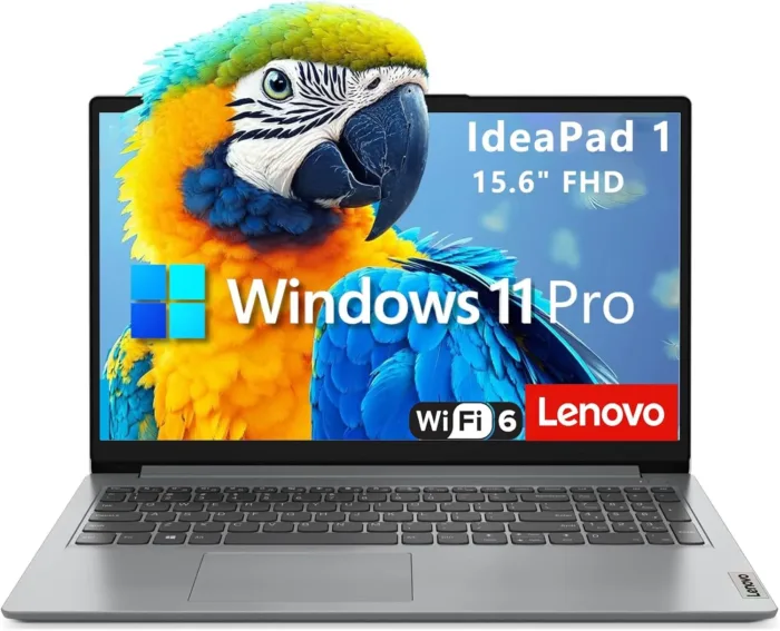 Lenovo IdeaPad 1 Laptop Computer for Business and Student, 15.6" FHD Display, Intel Dual Core Processor, 32GB DDR4 RAM, 1TB PCIe SSD, WiFi 6, Bluetooth 5.2, Type-C, Grey, Windows 11 Pro, AZ-XUT - Image 2