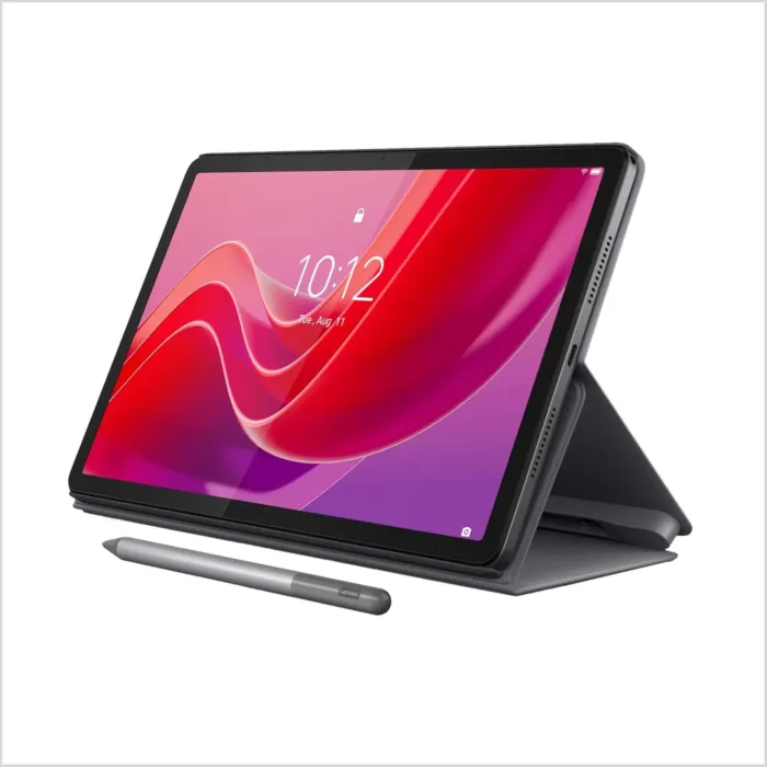 Lenovo Tab M11, 11” Display, MediaTek Helio G88 Octa-Core, 4GB RAM, 128GB SSD, 1920x1200 px, Ambient Light-Sensor, 10 Hour Battery, Comes w/Folio Case, Luna Grey - Image 2