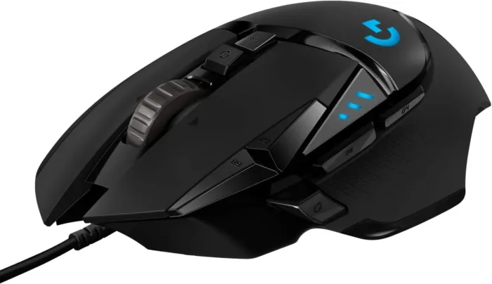 Logitech G502 HERO High Performance Wired Gaming Mouse, HERO 25K Sensor, 25,600 DPI, RGB, Adjustable Weights, 11 Programmable Buttons, On-Board Memory, PC / Mac - Image 2