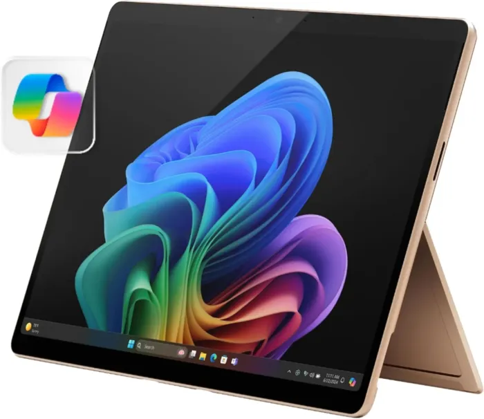 Microsoft Surface Pro 2-in-1 Laptop/Tablet (2024), Windows 11 Copilot+ PC, 13" Touchscreen Display, Snapdragon X Plus (10 Core), 16GB RAM, 512GB Storage, Dune - Image 2