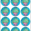Minty Good!/Mint Ice Cream Scent Retro Stinky Stickers by TREND; 24/Pack - Authentic 1980s Designs!
