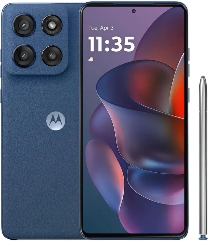 Moto G Stylus - 2025 | Unlocked | Made for US 8/256GB | 50MP Camera | Pantone Gibraltar Sea - Image 2