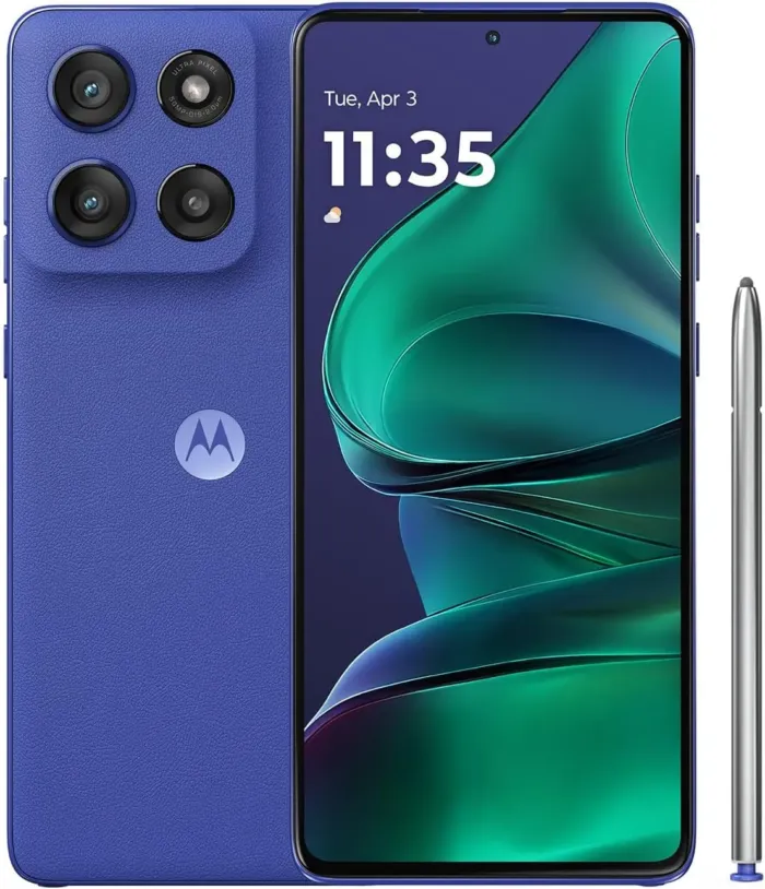 Moto G Stylus - 2025 | Unlocked | Made for US 8/256GB | 50MP Camera | Pantone Surf The Web - Image 2