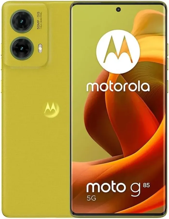Motorola Moto G85 5G (256GB, 8GB) 6.67" 3D Curved pOLED, Android 14 (International Model Unlocked for T-Mobile Mint Tello & Global ) XT2427-1, Green - Image 2