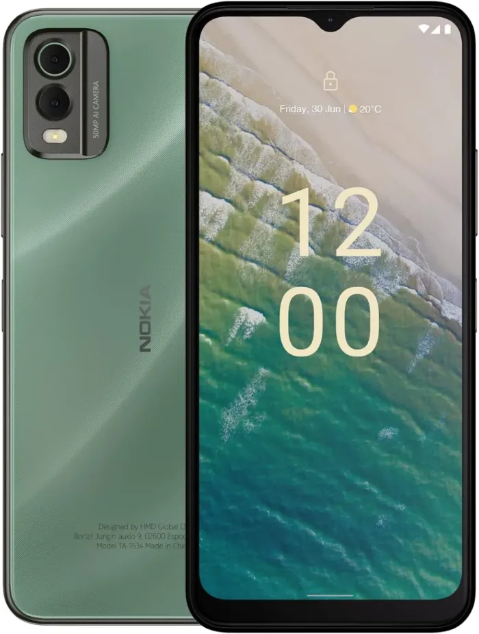 Nokia C32 | Android 13 | 3-Day Battery | Dual SIM | 50MP Dual Camera | 4/128GB | 6.5-Inch Screen | Unlocked GSM Smartphone | Not Compatible with Verizon or AT&T | Autumn Green - Image 2