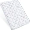 Pack and Play Mattress - 38" x 26"- Premium Knitted Fabric Playpen Mattresses, Safety Reinforced Play Yard Mattress - Fits for Graco & Baby Trend & Pamo Babe Playard, Firm Support and Comfort Foam