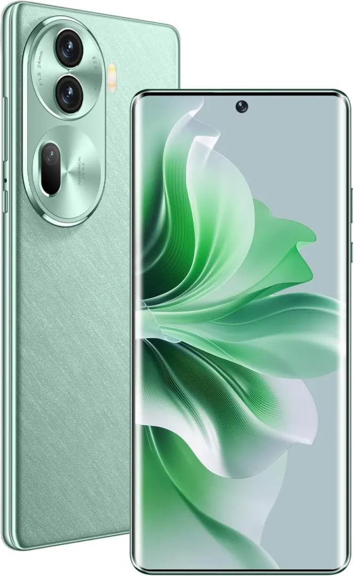 Reno 11 Pro Android Phone 8GB+256GB Unlocked Phone 6000 mAh Large Battery Unlocked Phone 50MP+13MP Camera Smartphone 4G Dual SIM (Jade Green) - Image 2