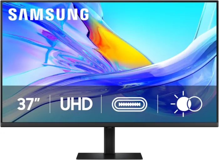 SAMSUNG 37-inch ViewFinity S8 (S80UD) 4K UHD HDR10 High Resolution Monitor, USB-C, Height Adjustable Ergonomic Stand, Built-in KVM Switch, Advanced Eye Care, LS37D800UANXZA, 2025 - Image 2