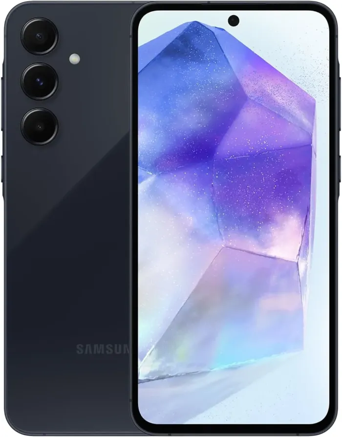 Samsung Galaxy A55 5G A556E 128GB Dual-SIM GSM Unlocked Android Smartphone (Latin Variant/US Compatible LTE) - Awesome Navy - Image 2
