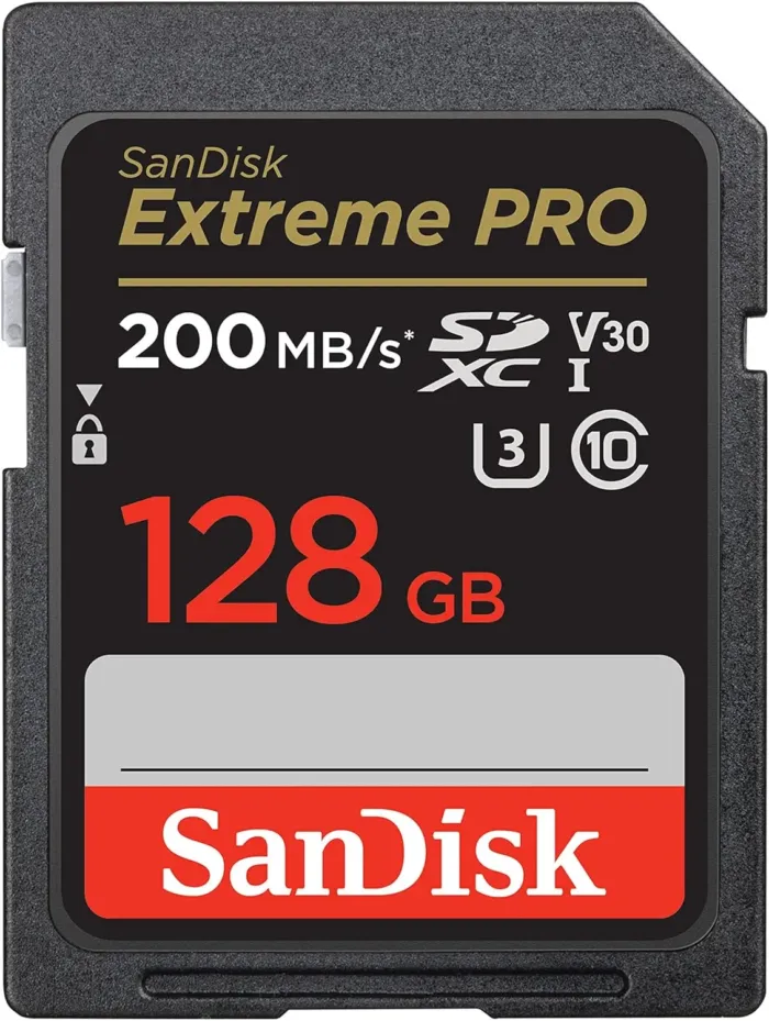 SanDisk 128GB Extreme PRO SDXC UHS-I Memory Card - C10, U3, V30, 4K UHD, SD Card - SDSDXXD-128G-GN4IN - Image 2