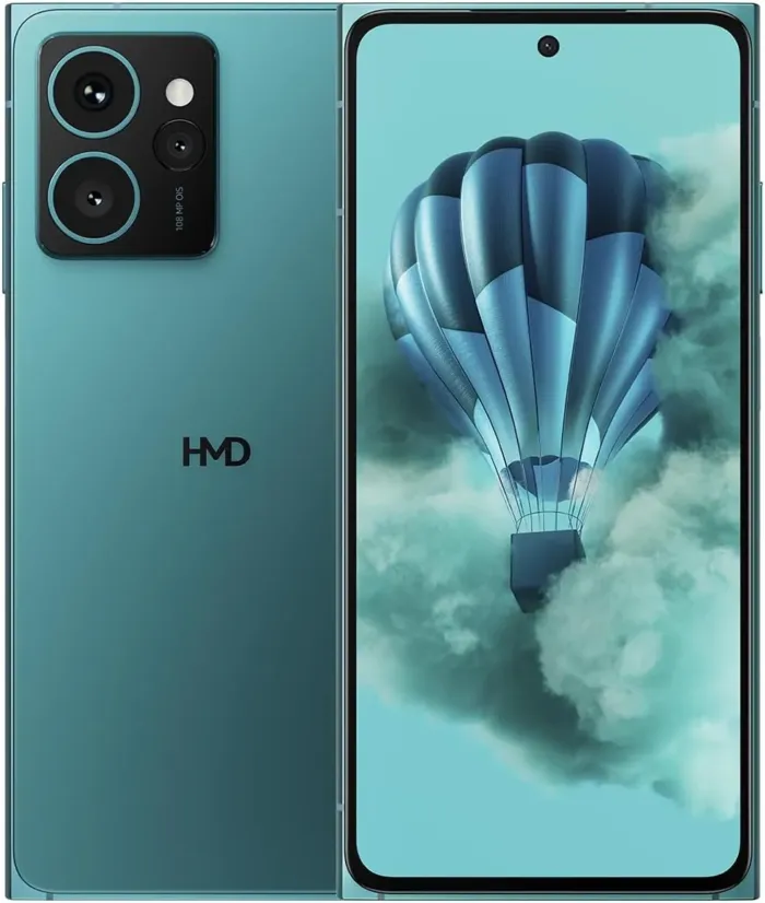 Skyline 5G | Android 14 | Unlocked Smartphone | Dual SIM | US Version | 8/256GB | 6.55" 144Hz pOLED Screen | 108MP Triple Camera | 50MP Selfie Camera | Blue Topaz - Image 2