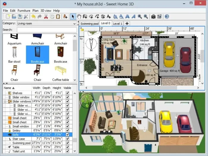 Sweet Home 3D [PC Download] - Image 2