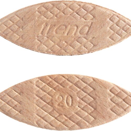 Trend 1000pcs Certified Beechwood No. 20 Joining Biscuits for Woodworking, Joinery, Furniture Framing, BSC/20/1000
