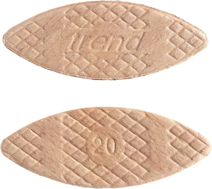 Trend 1000pcs Certified Beechwood No. 20 Joining Biscuits for Woodworking, Joinery, Furniture Framing, BSC/20/1000