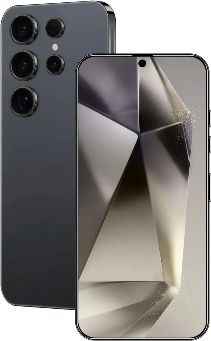 U24 Ultra Unlocked Phone 8GB+256GB Android Cell Phone 7 inch HD Screen Mobile Phone 50MP+24MP Camera 6800 mAh Extra Large Battery 5G Dual SIM (Titanium Black) - Image 2