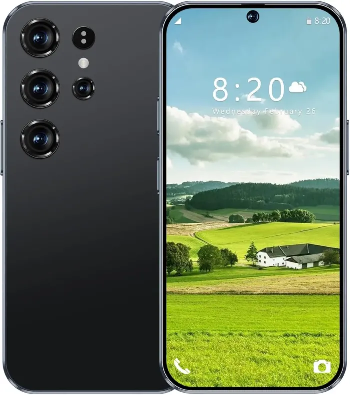 Unlocked S24 Mini Smartphone 4inch HD Screen, 3GB RAM and 32GB ROM, 2500mAh Android 10.0 OS Dual Card 4G Cellphone (Black) - Image 2
