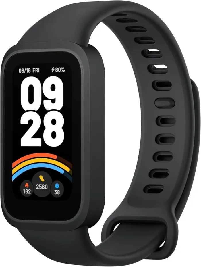 Xiaomi Smart Band 9 Active Global Version 1.47'' Display 18-Day Battery Life Modes All-Day Health and Fitness Monitoring 5ATM (Black) - Image 2