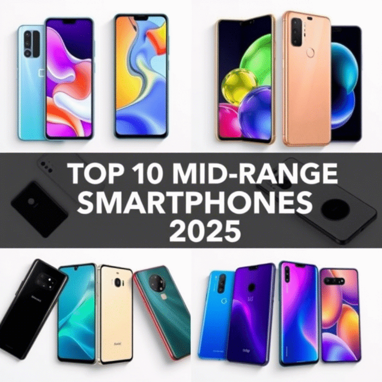 The 10 Best Mid-Range Smartphones of 2025 – Top Picks Under 0